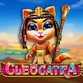 Cleocatra slot visual from Pragmatic Play available on roobet-fi.com