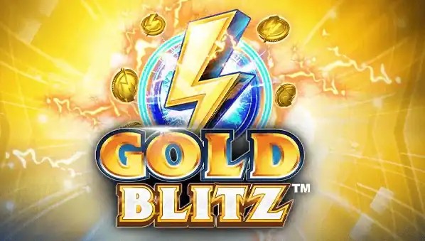 Gold Blitz game by Fortune Factory Studios – logo hosted on Roobet Casino
