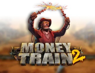 Money Train 2 logo by Relax Gaming at Roobet Casino
